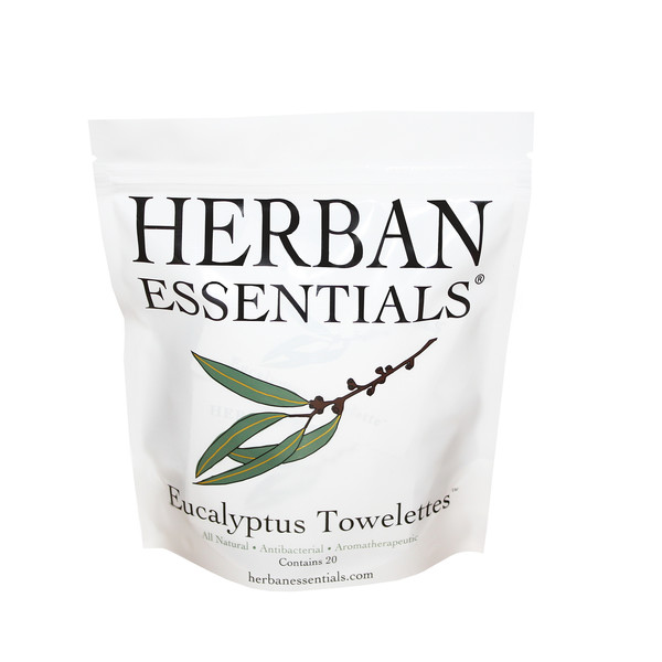HERBAN ESSENTIALS Eucalyptus Towelettes