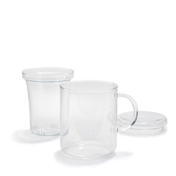 TRENDGLAS JENA German Glass Tea Cup With Strainer
