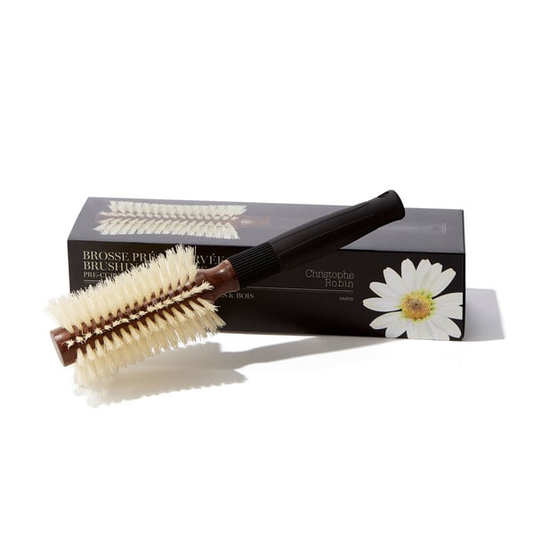CHRISTOPHE ROBIN Pre-Curved Blowdry Hair Brush 12 Rows