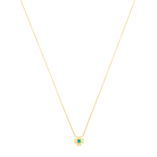 ARK FINE JEWELRY Mini Gateways Emerald Necklace