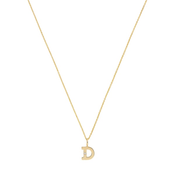 Sarah Chloe Shea Initial Necklace goop
