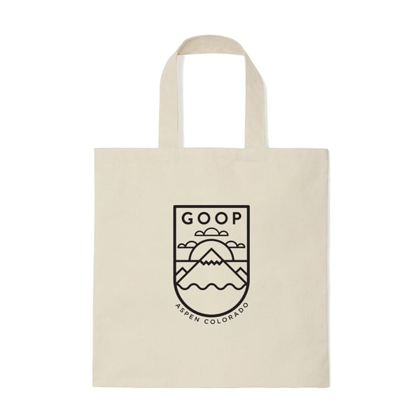 Goop tote bag on sale