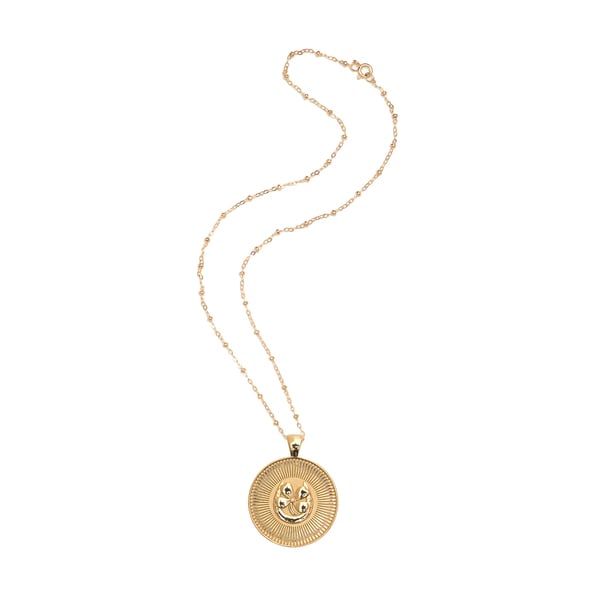 JANE WIN LUCKY Coin Pendant Necklace