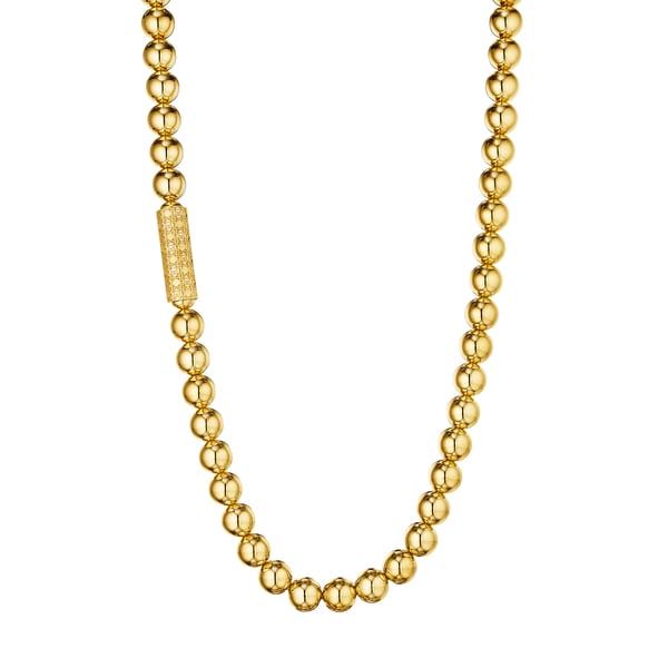 MANLUU Beads Long Necklace