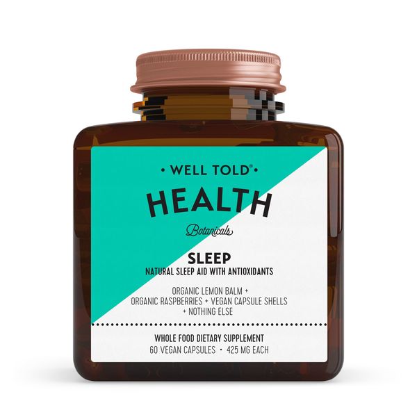 WELL TOLD HEALTH SLEEP Natural Sleep Aid With Antioxidants