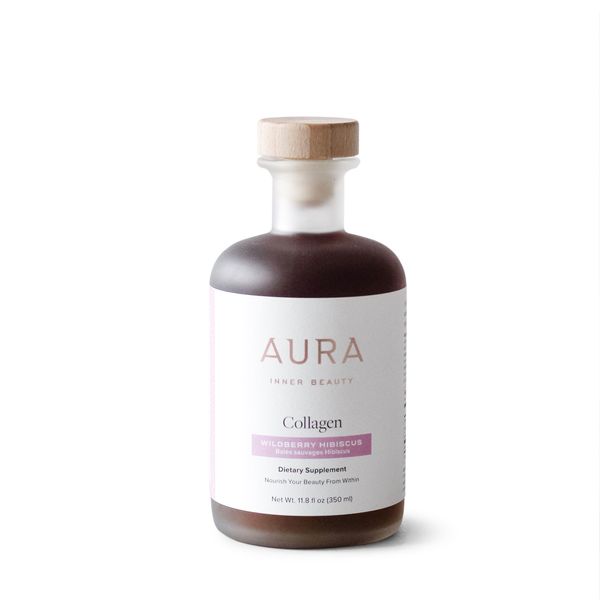 AURA AURA Inner Beauty Wildberry Hibiscus Marine Collagen Elixir 350ml