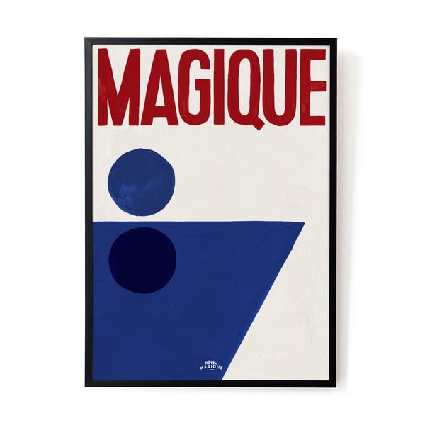 HÔTEL MAGIQUE Splash of Magique Art Print 