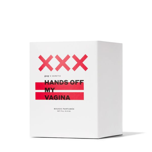 GOOP X HERETIC Hands Off My Vagina Candle