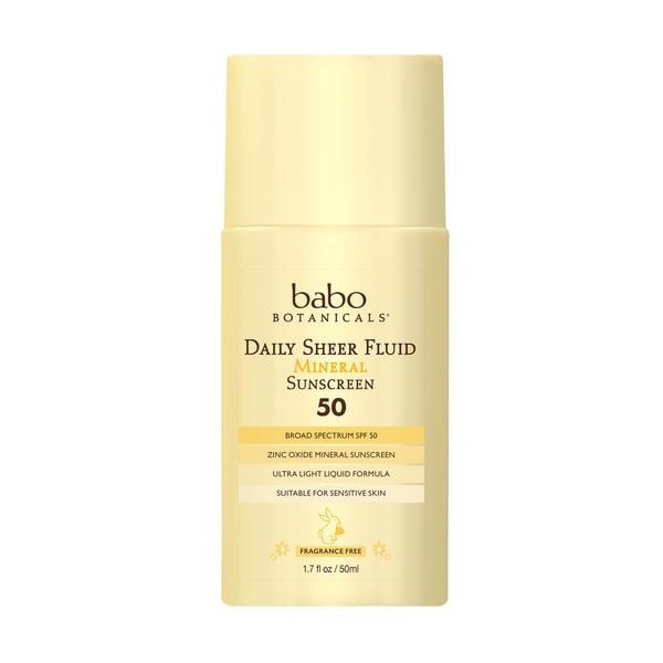 Babo Botanicals Daily Sheer Fluid Sunscreen