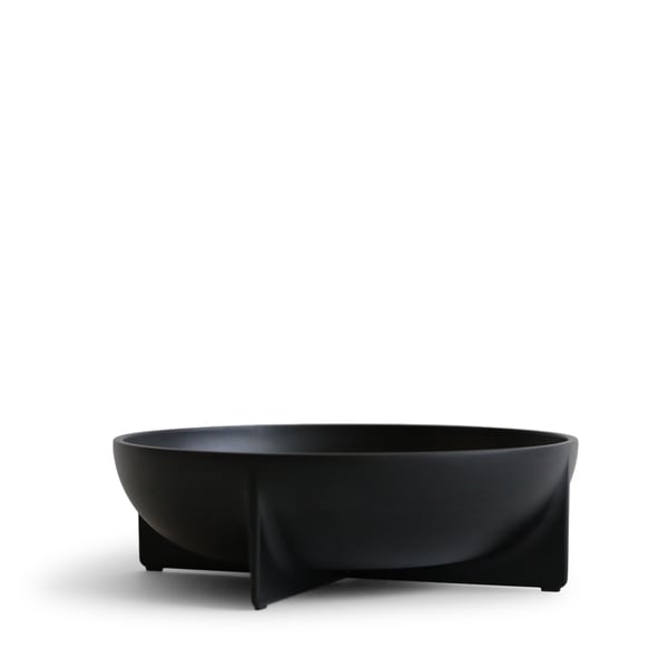 FS Objects Large Round Standing Bowl