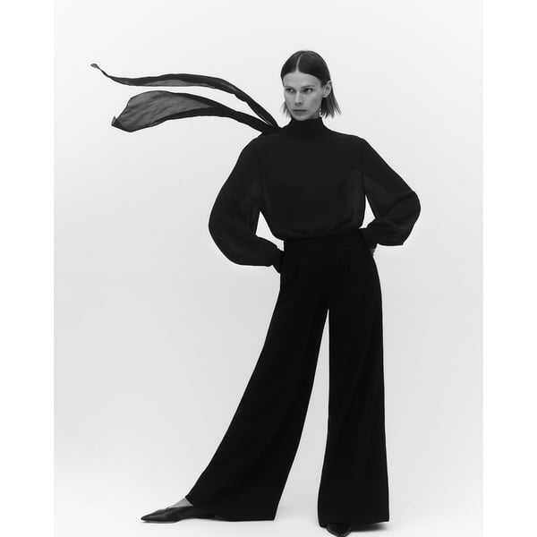 G. Label by goop Fay Bow-Neck Jumpsuit