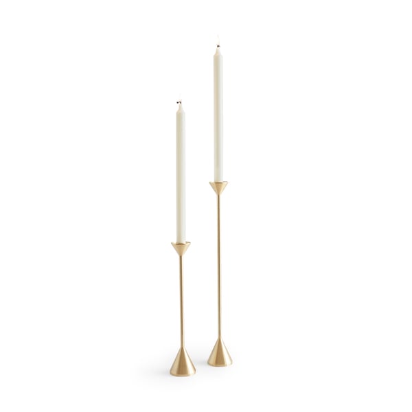 FS OBJECTS Small Cone Spindle Candle Holder