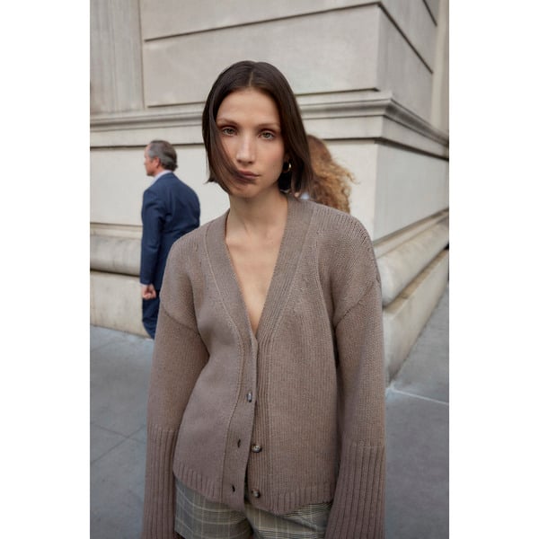 G. Label by goop Schnell High-Cuff Cardigan