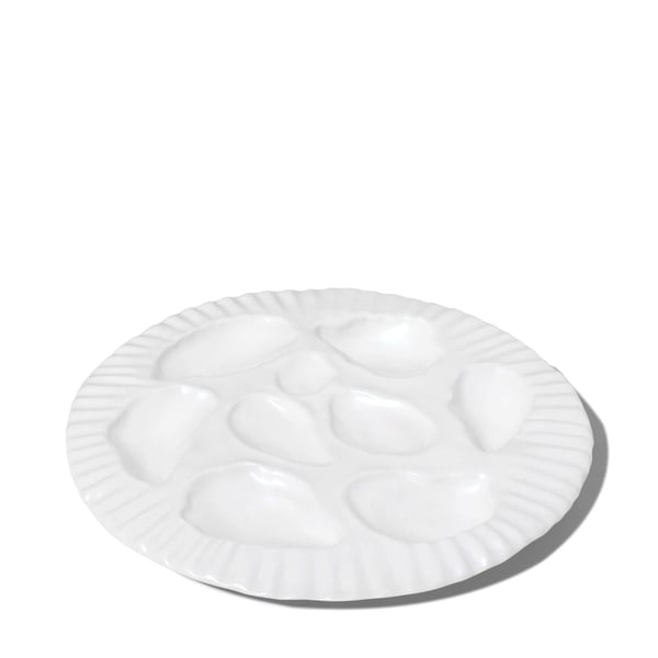 SIN Porcelain Oyster Plate