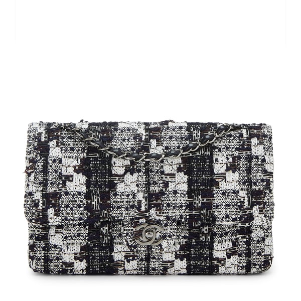 What Goes Around Comes Around Chanel Multi Tweed 2.55 Bag, 10"