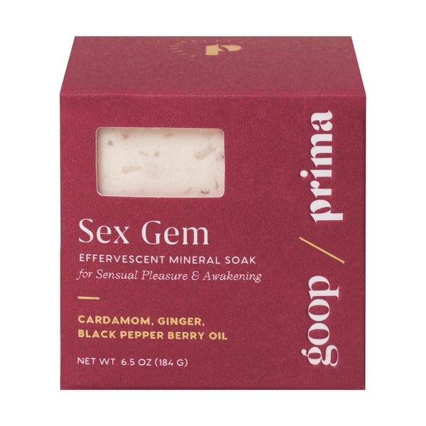 goop x Prima Sex Gem Bath Soak for Sensual Pleasure & Awakening