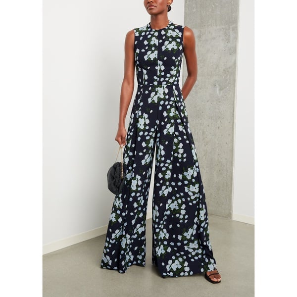 Emilia Wickstead x goop Maduri Crepe Georgette Jumpsuit