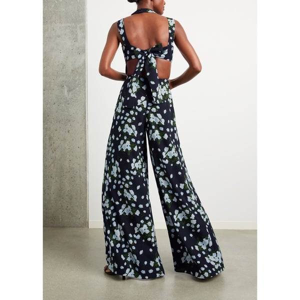 Emilia Wickstead x goop Maduri Crepe Georgette Jumpsuit