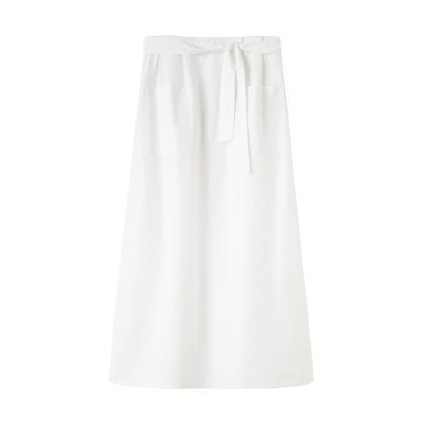Toteme Tie-Waist Cotton Skirt