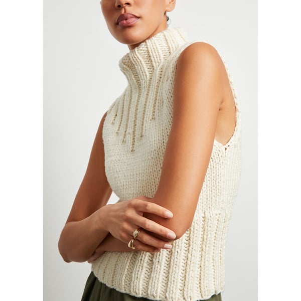 Toteme Hand-Knit Wool Top