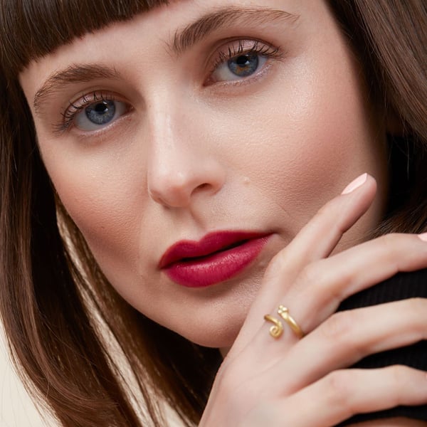 Monika Blunder Kissen Lush Lipstick Crayon