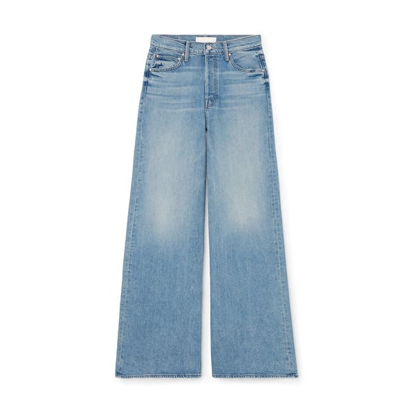 MOTHER The Ditcher Roller Sneak Jeans