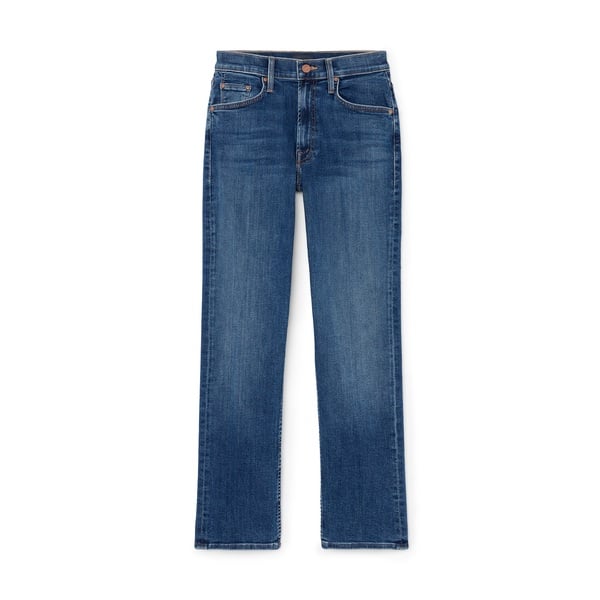 MOTHER The Rider Mid-Rise Ankle Jeans