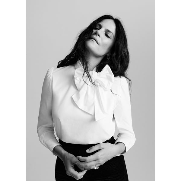 G. Label by goop Avalos Poplin Bow Top