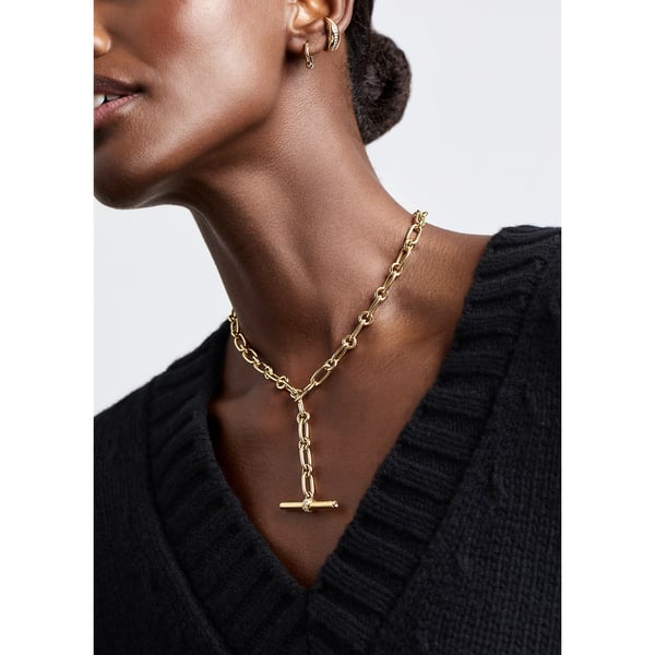 Gold chain deals necklace with pendant