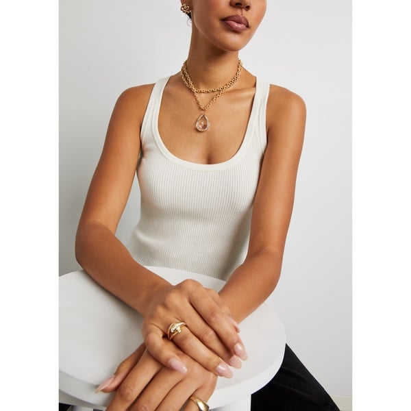 Sauer Mudra Rock Crystal Necklace
