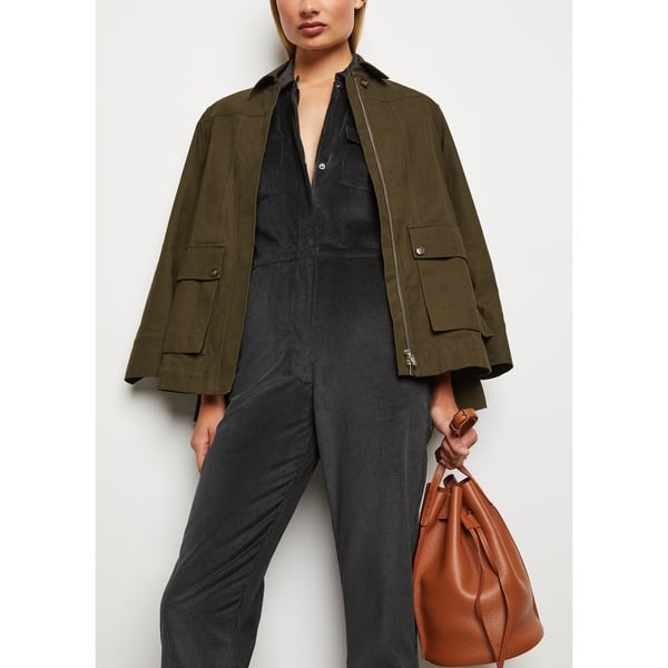 Rivet Utility Worker Corduroy Jumpsuit