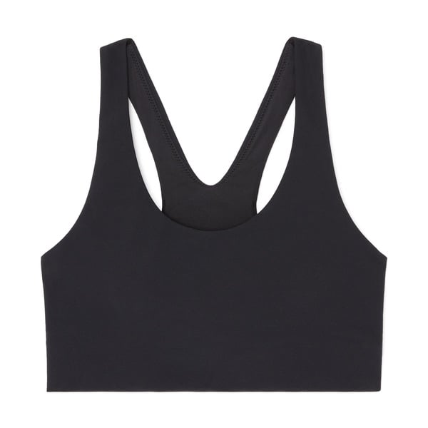 Blake & Co Seamless Back Bralette In Black