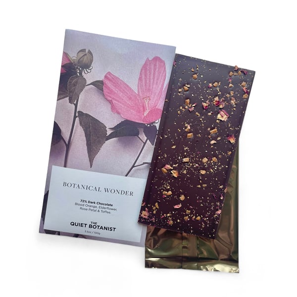 The Quiet Botanist Botanical Dark Chocolate Set​