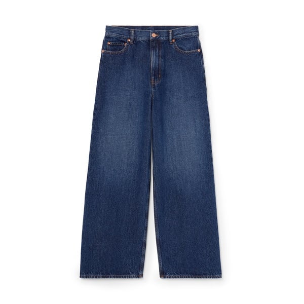 G. Label by goop Pepper Relaxed Wide-Leg Jeans