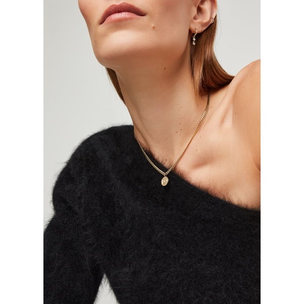 Ariel Gordon Medallion Signet Necklace