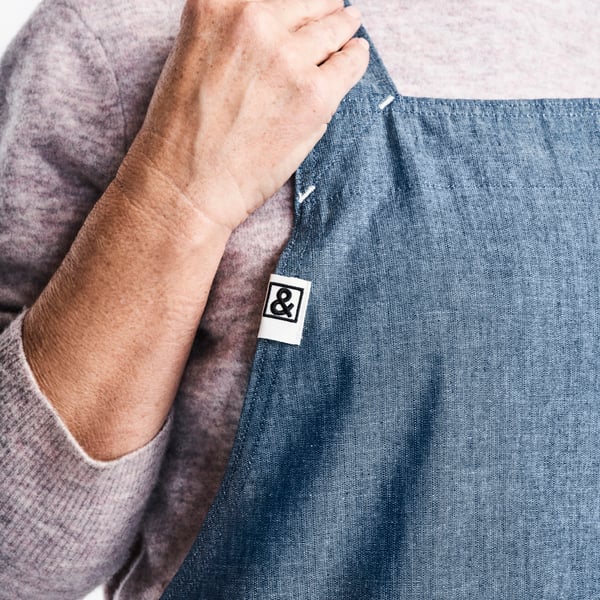 Hedley & Bennett The Blue Salt Smock