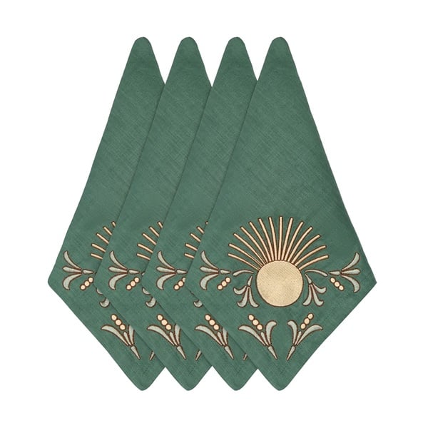 Juan De Dios Solsticio Linen Napkins, Set of 4