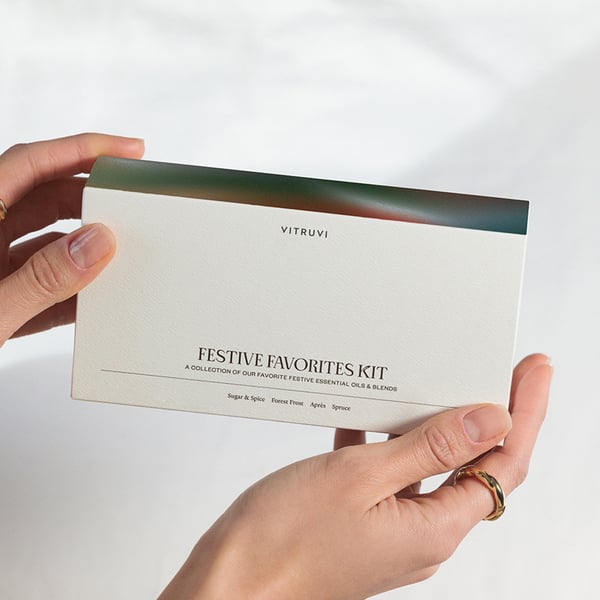 vitruvi Festive Favorites Essential Oil Kit