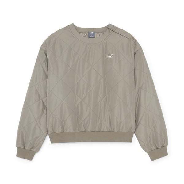 New Balance Quilted Woven Crew