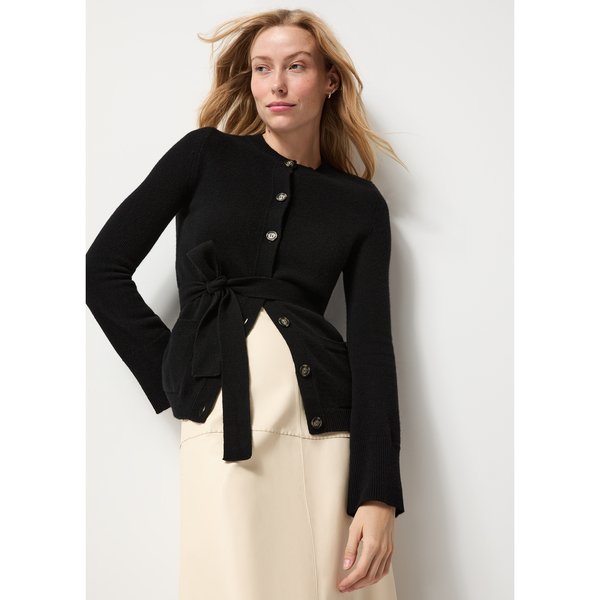 G. Label by goop The Slim Belted Cardigan
