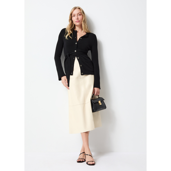 G. Label by goop The Slim Belted Cardigan