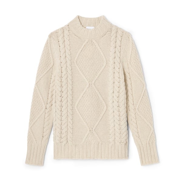 G. Label by goop Modern Cable Knit
