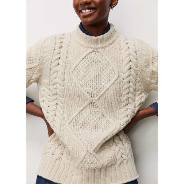 G. Label by goop Modern Cable Knit