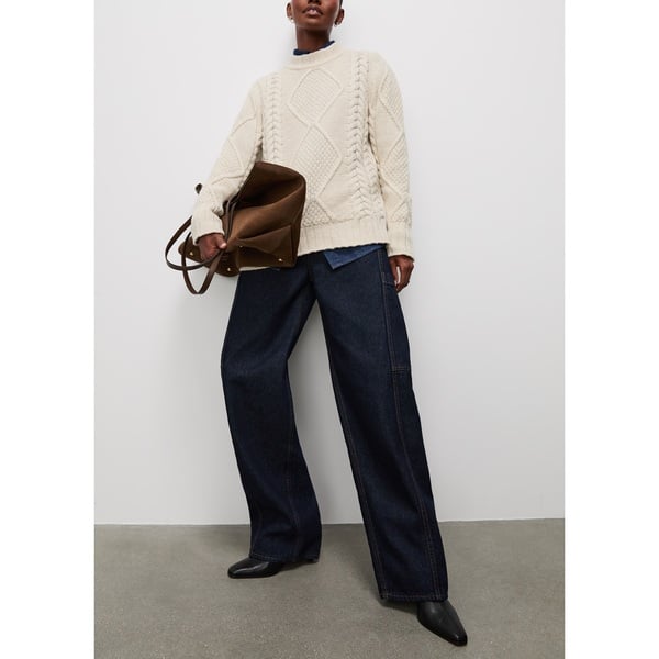 G. Label by goop Modern Cable Knit