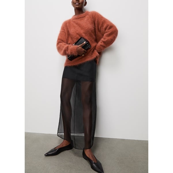 G. Label by goop Oversize Angora Crew