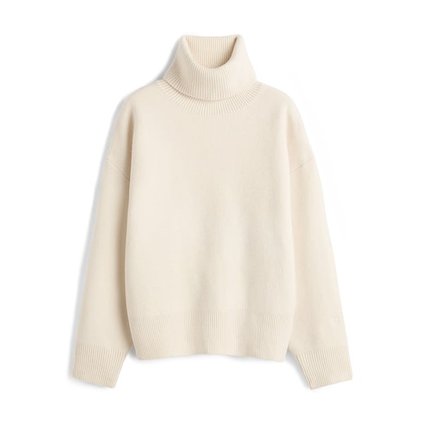Toteme Double-Knit Turtleneck