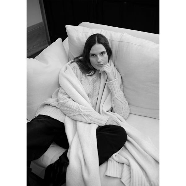 G. Label by goop Modern Cable Knit