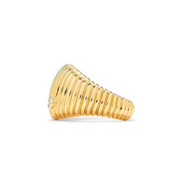 Yvonne Leon Berlingot Yellow Gold Diamond Ring