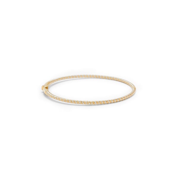 Jonc Torsade Cuff in Gold Petite