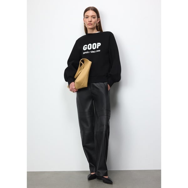 G. Label by goop The Graphic Puff-Sleeve Sweatshirt